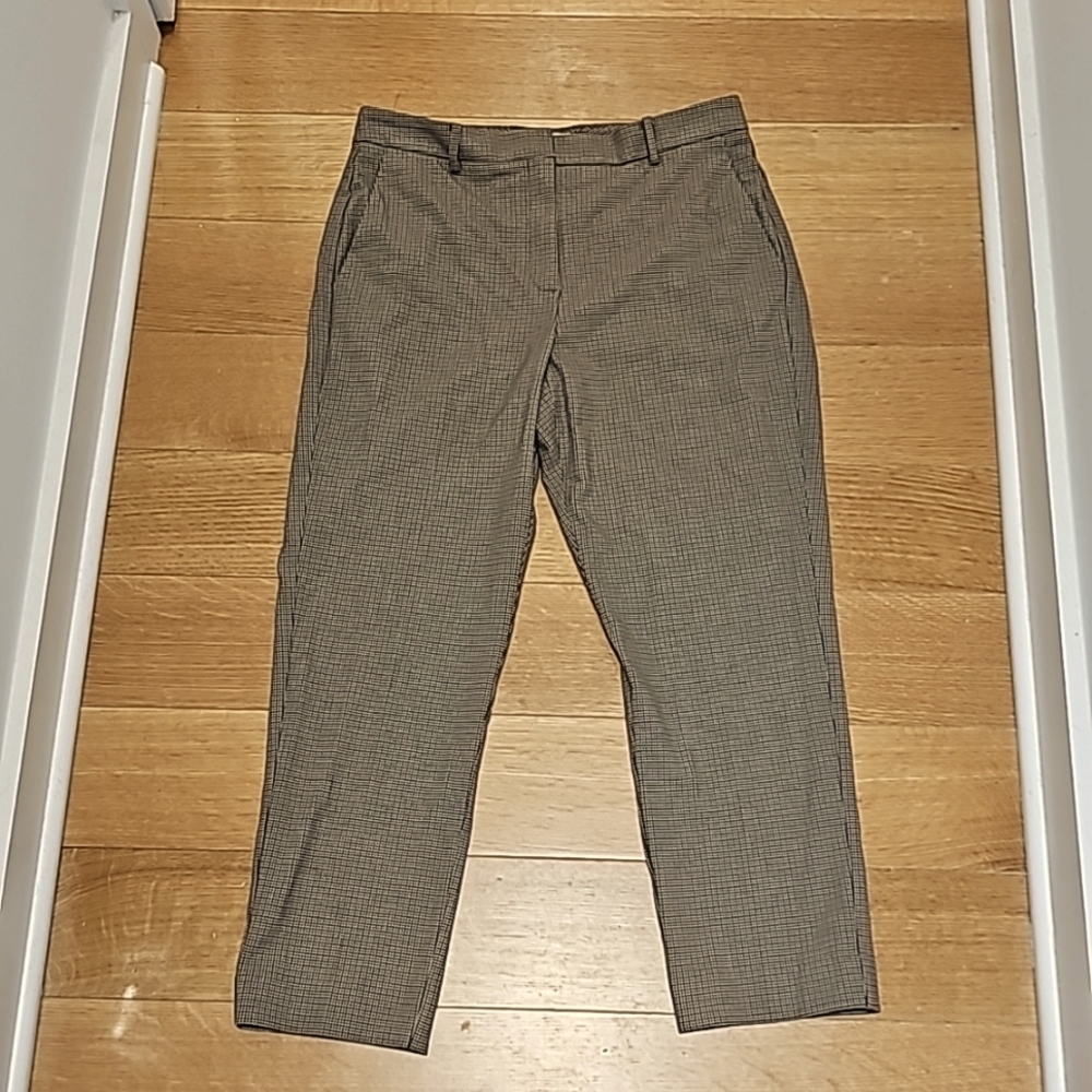 Aritzia Babaton Quentin Houndstooth Ankle Length Pants